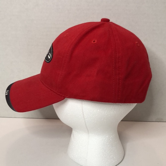 Honda Civic Si Hat Spelled Out Logo Racing Cars Red Ball Cap Adjustable - Picture 2 of 6